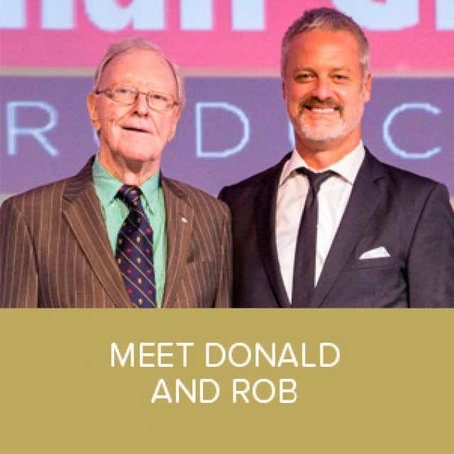 Don and Rob 2019 with caption
